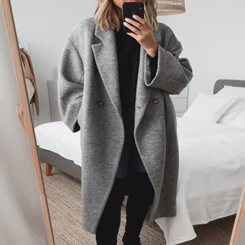 FAYE | Hochwertiger Damen-Wintermantel im luxuriösen Design