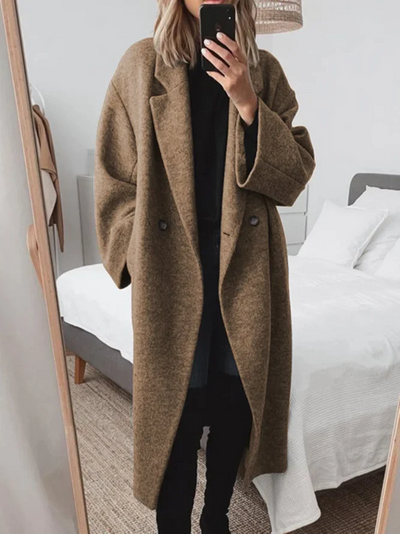 FAYE | Hochwertiger Damen-Wintermantel im luxuriösen Design