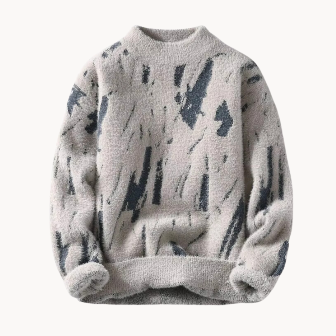 DIEDRICH- Lässiger und bequemer Pullover mit Rundhalsausschnitt