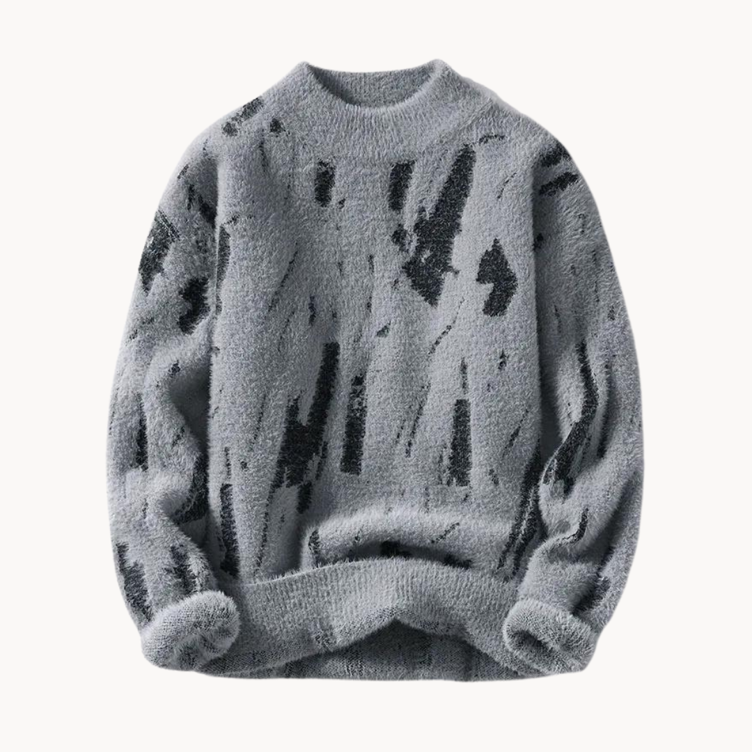 DIEDRICH- Lässiger und bequemer Pullover mit Rundhalsausschnitt