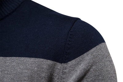 FINN | Modischer Pullover für Herren mit halbem Reißverschluss