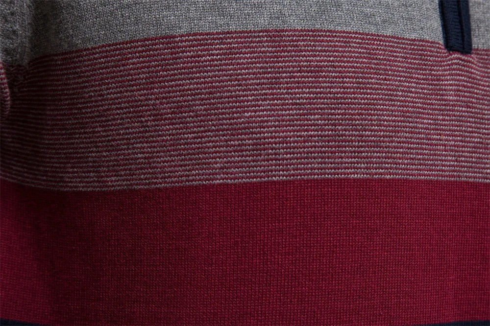 FINN | Modischer Pullover für Herren mit halbem Reißverschluss