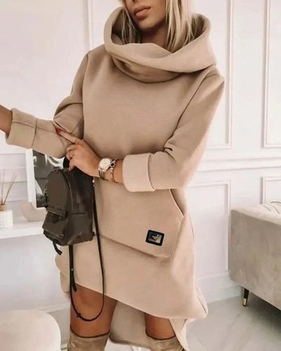 Petula - Hoodie-Kleid Damen Bequem