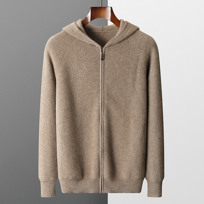 DETLEF- Herren Steppjacke mit Kapuze