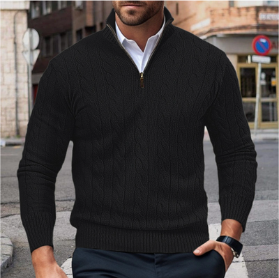 ELIAS | Herren Pullover mit Reißverschluss