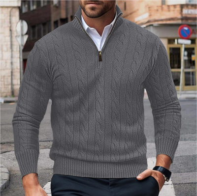 ELIAS | Herren Pullover mit Reißverschluss