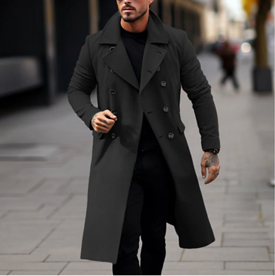 BENJAMIN | Klassische Lange Jacke für Herren
