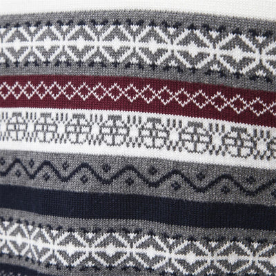 Palmiro - Pullover Herren Retro Muster