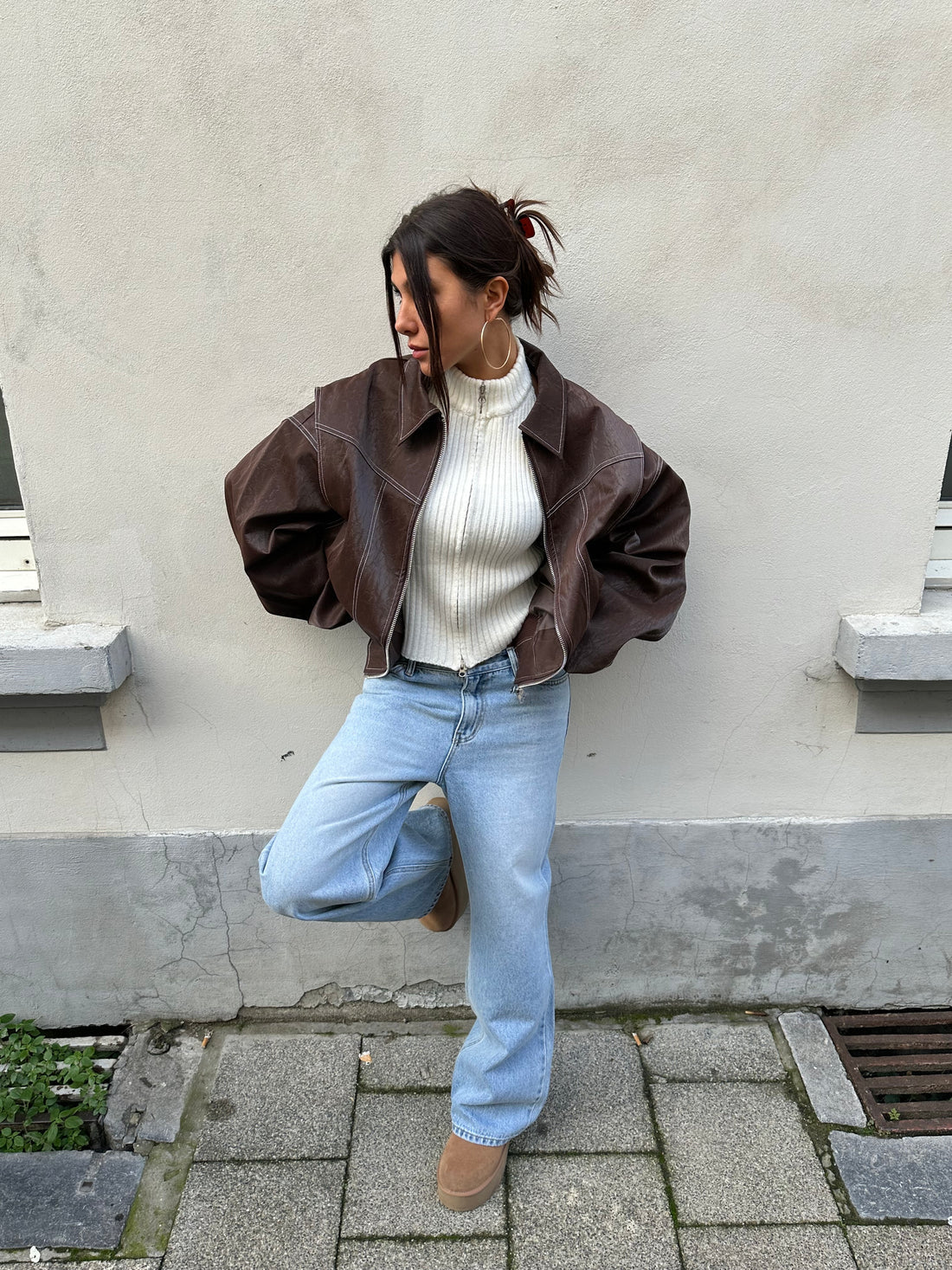 CATHRIN | Weite Damenjacke im Oversized-Stil