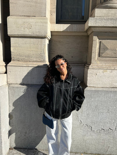 CATHRIN | Weite Damenjacke im Oversized-Stil