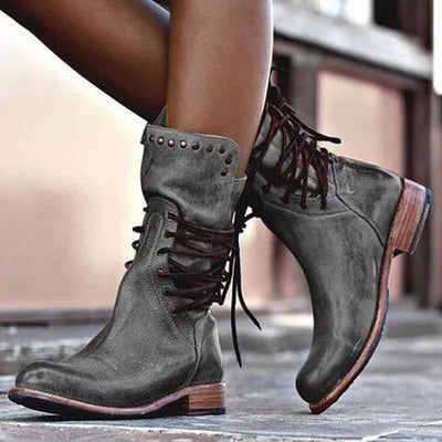 Elara | Stylische Lederstiefel für Frauen