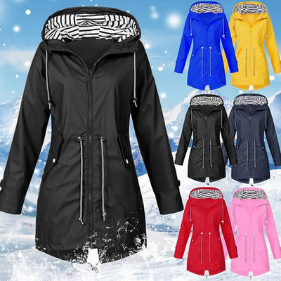 Devon - lange Regenjacke