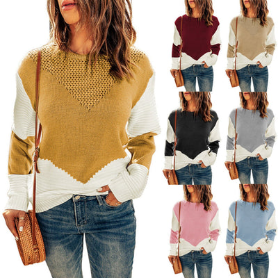 Tatjana - Lässiger Pullover aus Rippstrick