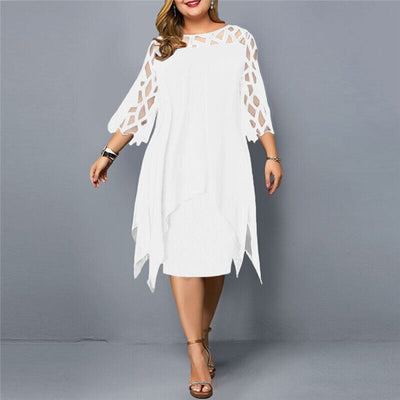 Felicia - Midi-Kleid in Übergrößen