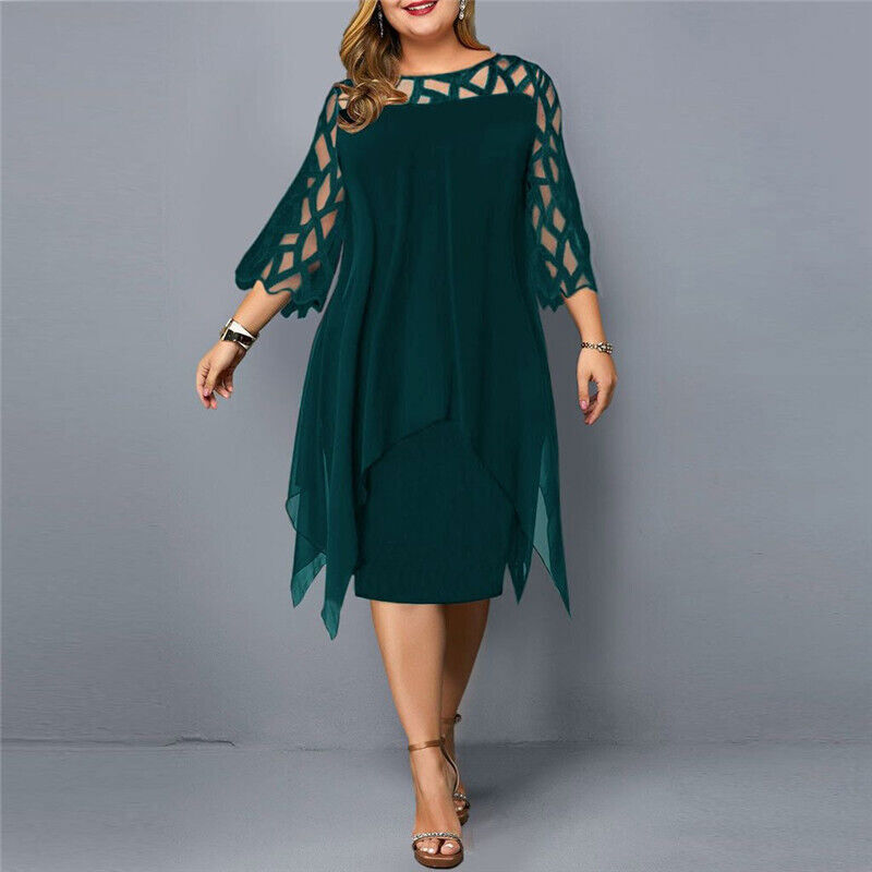 Felicia - Midi-Kleid in Übergrößen