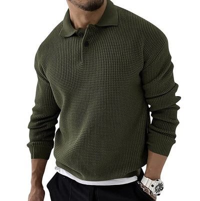 EDEN POLO | Premium-Polo mit langen Ärmeln für Männer